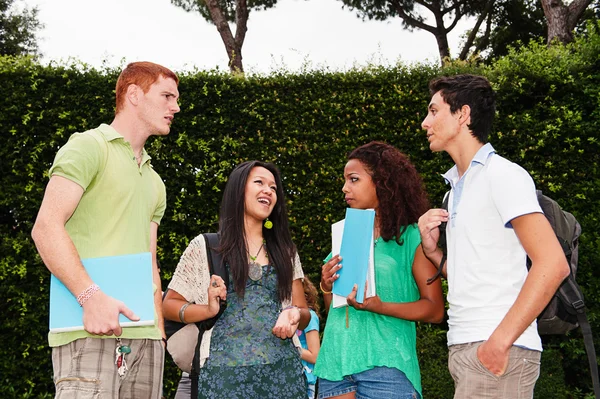 Group of students Stock Photo