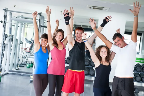 Group of at Gym Stock Photo