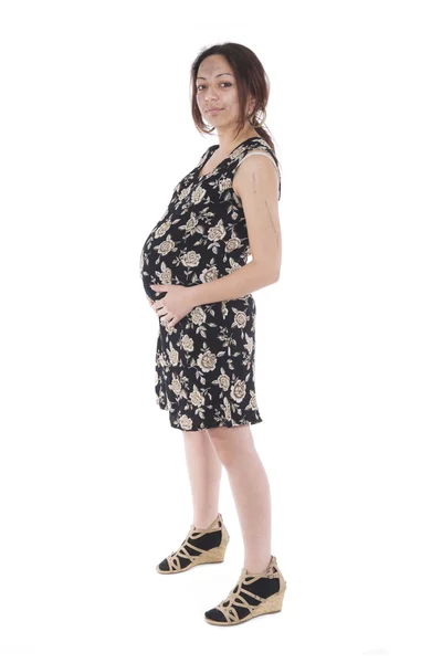 Gitana embarazada. — Foto de Stock