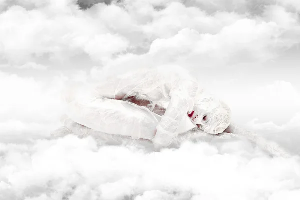 Frozen in the clouds — Stock Photo, Image