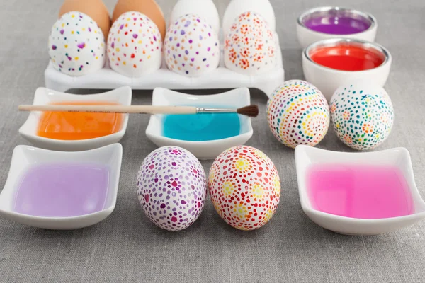 Decoration Easter eggs — Stock Photo, Image