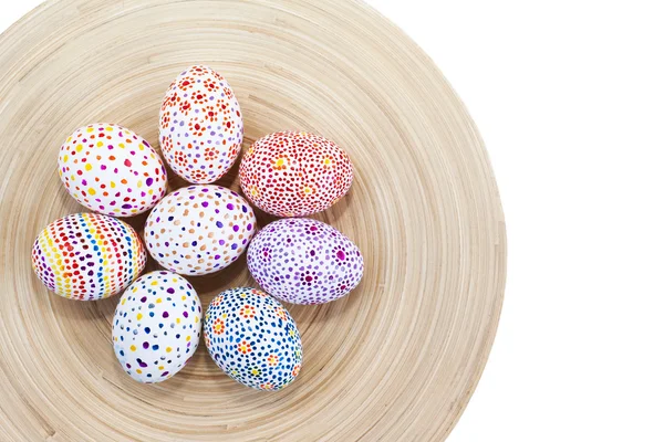 Painting Easter eggs — Stock Photo, Image