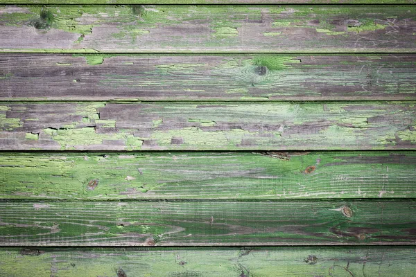 Fond en bois peint vert Photos De Stock Libres De Droits