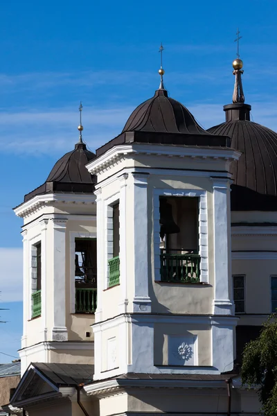 Tallinn staré kostelní střechy — Stock fotografie