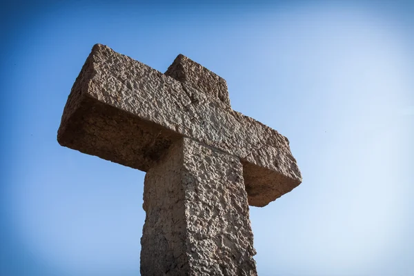 Old ston cross — Stock Photo, Image