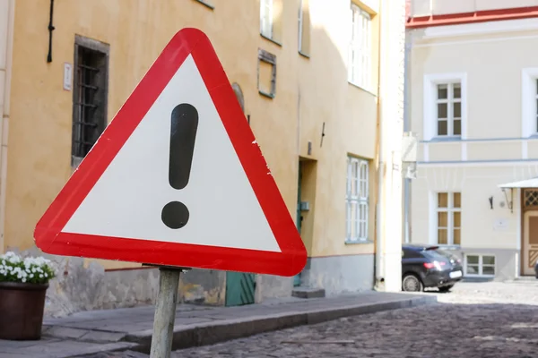 Road warning sign other danger — Stock Photo, Image