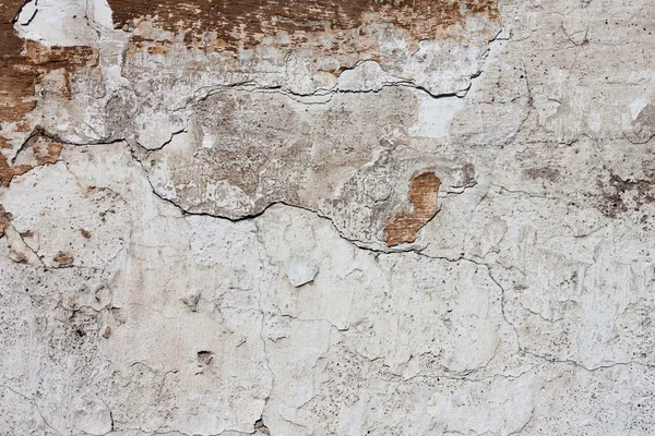 Plaster wall badly damaged — Stock Photo, Image