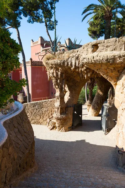 Parque Guell en Barcelona, España —  Fotos de Stock