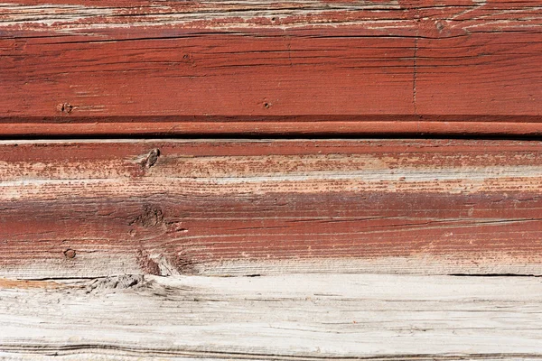 Verweerde geschilderde houten muur achtergrond — Stockfoto