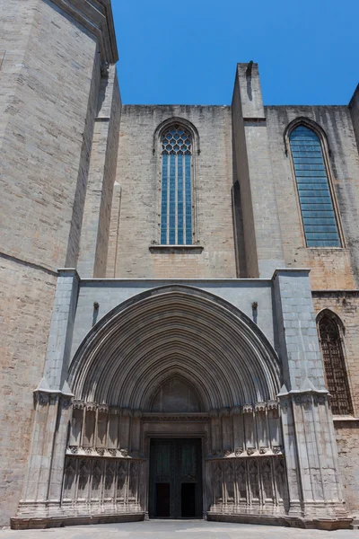 Girona centro storico in Spagna — Foto Stock