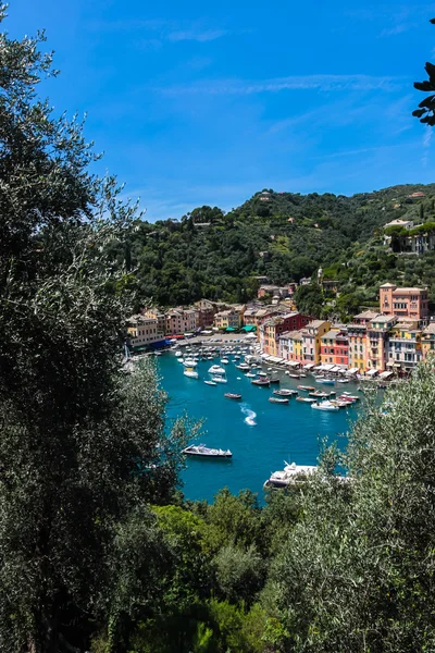 Portofino dorp, Ligurië, Italië — Stockfoto