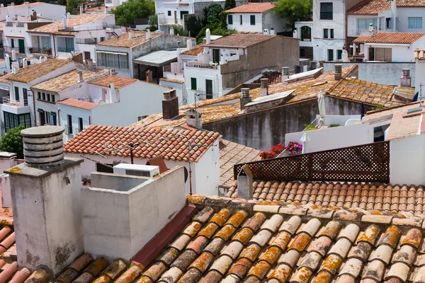 Каталонский город Кадакес, Испания — стоковое фото