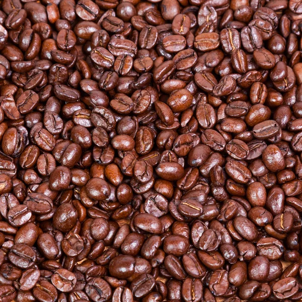 Brauner Kaffee, Hintergrundstruktur, Nahaufnahme — Stockfoto