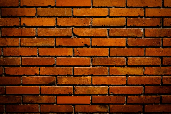 Dark red brick wall — Stock Photo, Image
