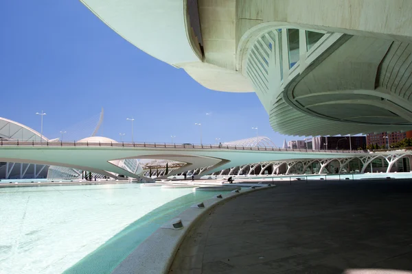 Valencia Hemispheric - City of Arts and Science, Spain — Stock Photo, Image