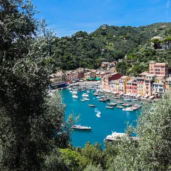 Portofino village, liguria, Itálie — Stock fotografie