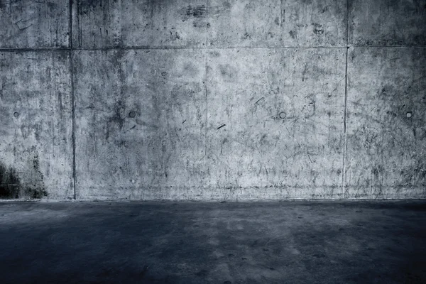 Grungy concrete wall and floor — Stock Photo, Image