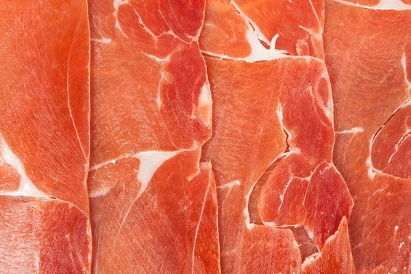 Red ham sliced — Stock Photo, Image