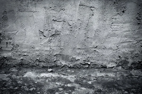 Mur et plancher en béton industriel foncé comme fond — Photo