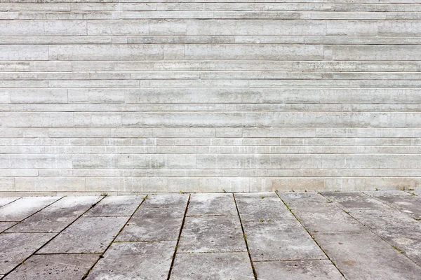 Muro de pavimento de piedra de granito — Foto de Stock