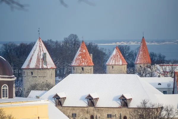 Tallinn im Winter — Stockfoto