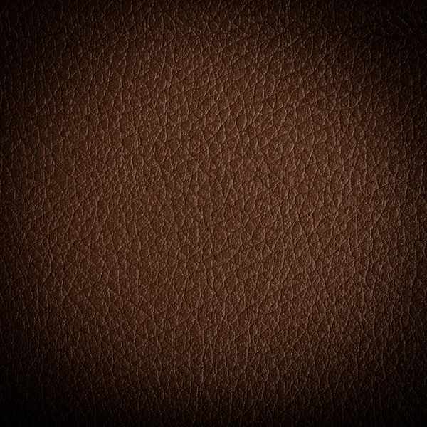Textura de couro marrom — Fotografia de Stock