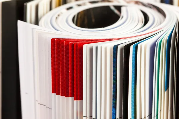 Tijdschriften - close-up — Stockfoto