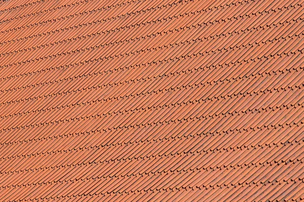 Hintergrund roter Dachziegel — Stockfoto