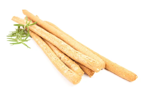 Whole wheat breadsticks — Stock Photo, Image