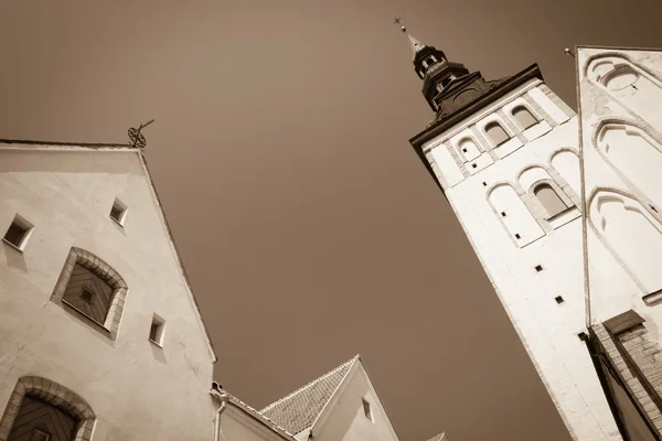 Céu de tallinn velho — Fotografia de Stock