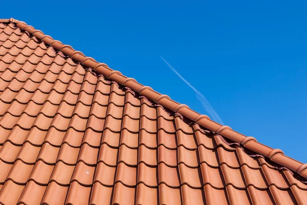 Red roof tiles — Stock Photo, Image