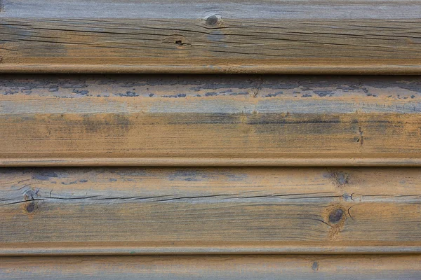 Staré dřevěné malované a chipping barva. — Stock fotografie