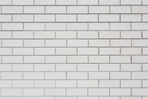 Bílá cihlová zeď. — Stock fotografie