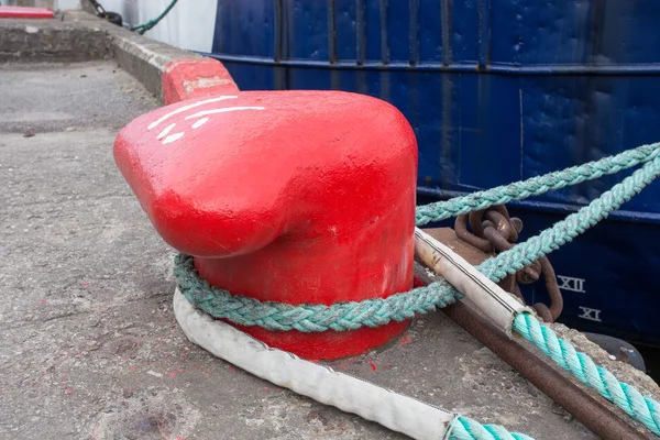Nautical mooring rope — Stock Photo, Image