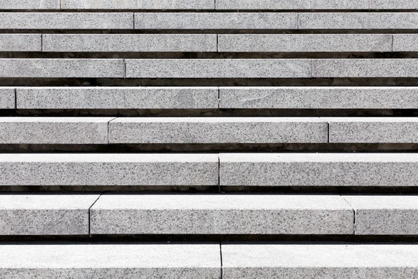 Detail of gray granite stairs — Stock Photo, Image