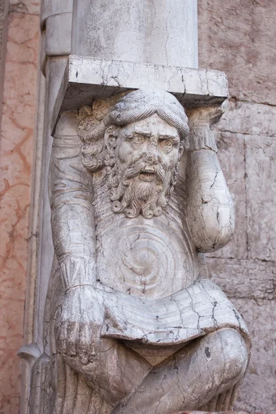 Italien, ravenna statue — Stockfoto