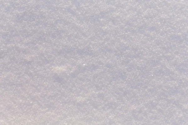 Frisch Kalter Weißer Schnee Textur Für Den Hintergrund — Stockfoto