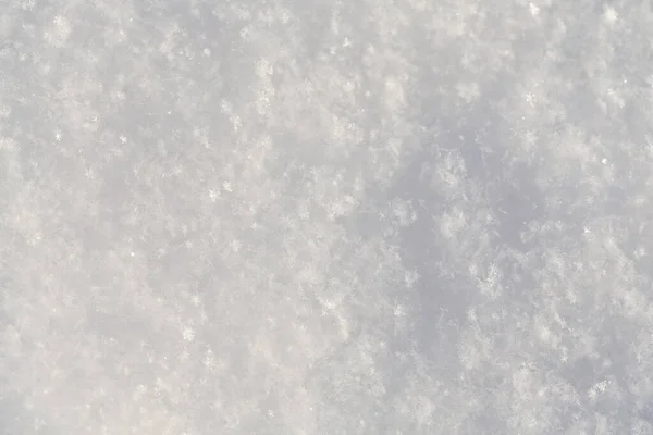 Pure White Snow Texture Cold Winter Shot — Stock Photo, Image