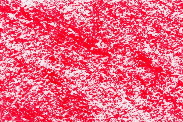 Красный Карандаш Белом Бумажном Фоне — стоковое фото