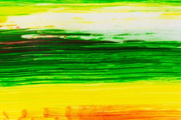 Acrylic Paint Texture Background Multi Color Red Green Yellow Brown — 스톡 사진
