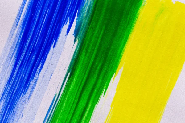 Акриловая Краска Текстура Фона Многоцветный Красный Зеленый Желтый Синий Оранжевый — стоковое фото