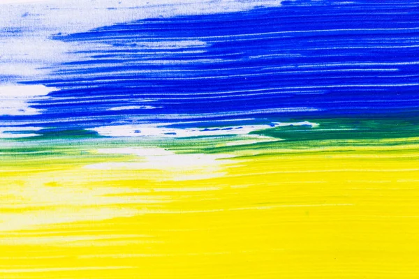 ukranian flag acrylic paint texture drawingstate  yellow blue
