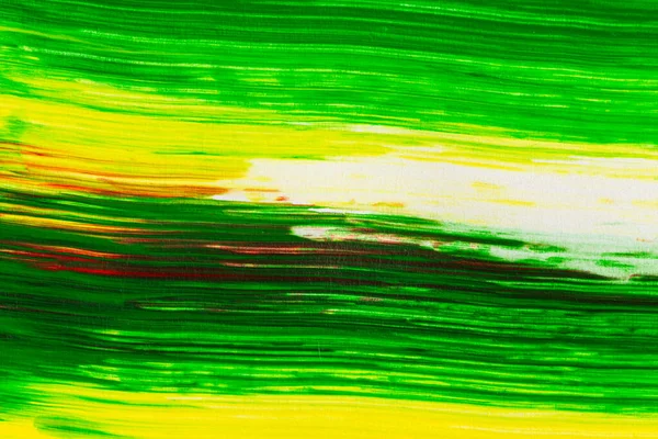 Acrílico Pintura Textura Fundo Multi Cor Vermelho Verde Amarelo Marrom — Fotografia de Stock