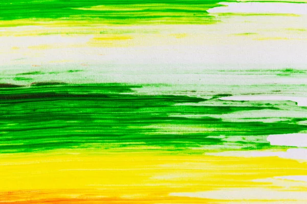 Acrylic Paint Texture Background Multi Color Red Green Yellow Brown — Foto Stock