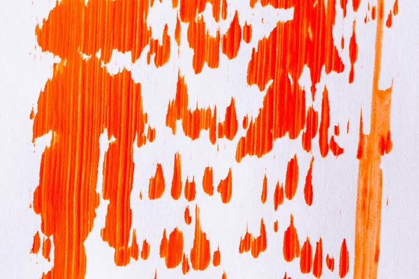 Acrylic Orange Red Yellow Brown Paint Texture Background Hand Made — Stock Photo, Image