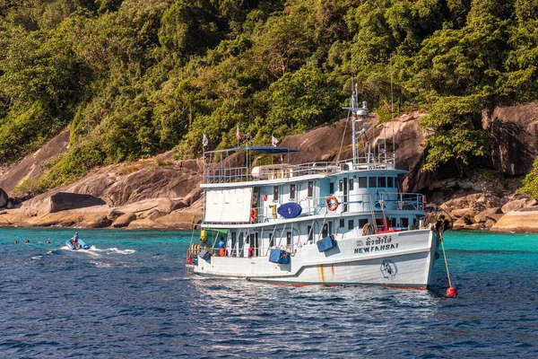 Similan Surin Adası Scuba Dalış Yolculuğu — Stok fotoğraf