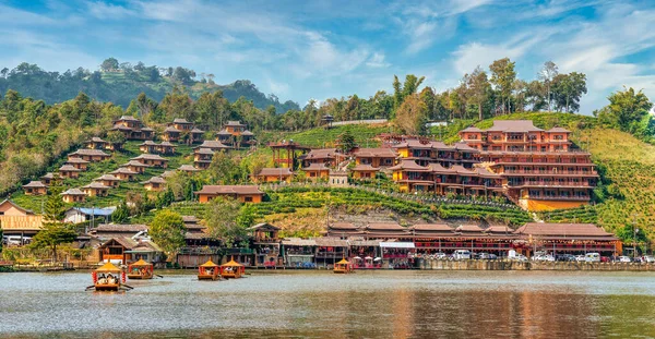 Foto Aufgenommen Während Einer Motorradreise Von Mae Hong Son Nach — Stockfoto