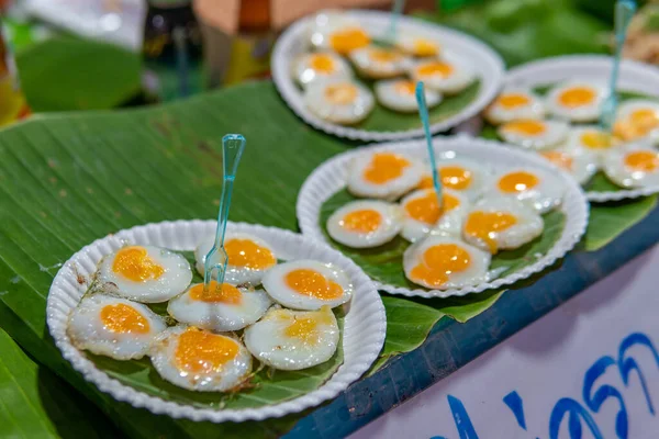 Vari Street Food Venduti Mercato Ambulante Pai Mae Hong Son — Foto Stock