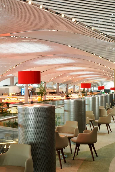 Istanbul Turquía Octubre 2021 Aeropuerto Nueva Estambul Uno Los Más —  Fotos de Stock
