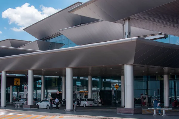 Aeropuerto Internacional Guarulhos Sao Paulo Brasil Noviembre 2021 Terminal Aeropuerto —  Fotos de Stock